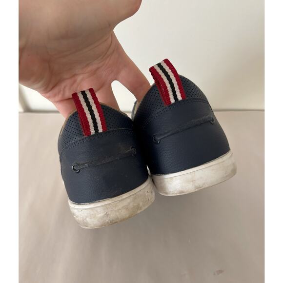 Navy Blue Men's Lacoste Bayliss Leather Sneakers 10.5 - Picture 4 of 7